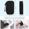 FYY Electronic Organizer, Travel Cable Organizer Bag Pouch Electronic Accessories Carry Case Portable Waterproof Double Layers All-in-One Storage Bag for Cable, Cord, Charger, Phone, Earphone Black - Image 3