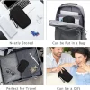 FYY Electronic Organizer, Travel Cable Organizer Bag Pouch Electronic Accessories Carry Case Portable Waterproof Double Layers All-in-One Storage Bag for Cable, Cord, Charger, Phone, Earphone Black - Image 4